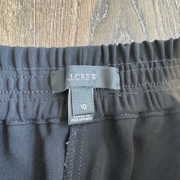 J. Crew elastic waistband black pants.  Women’s size 10.  Like new condition! - Picture 6 of 11